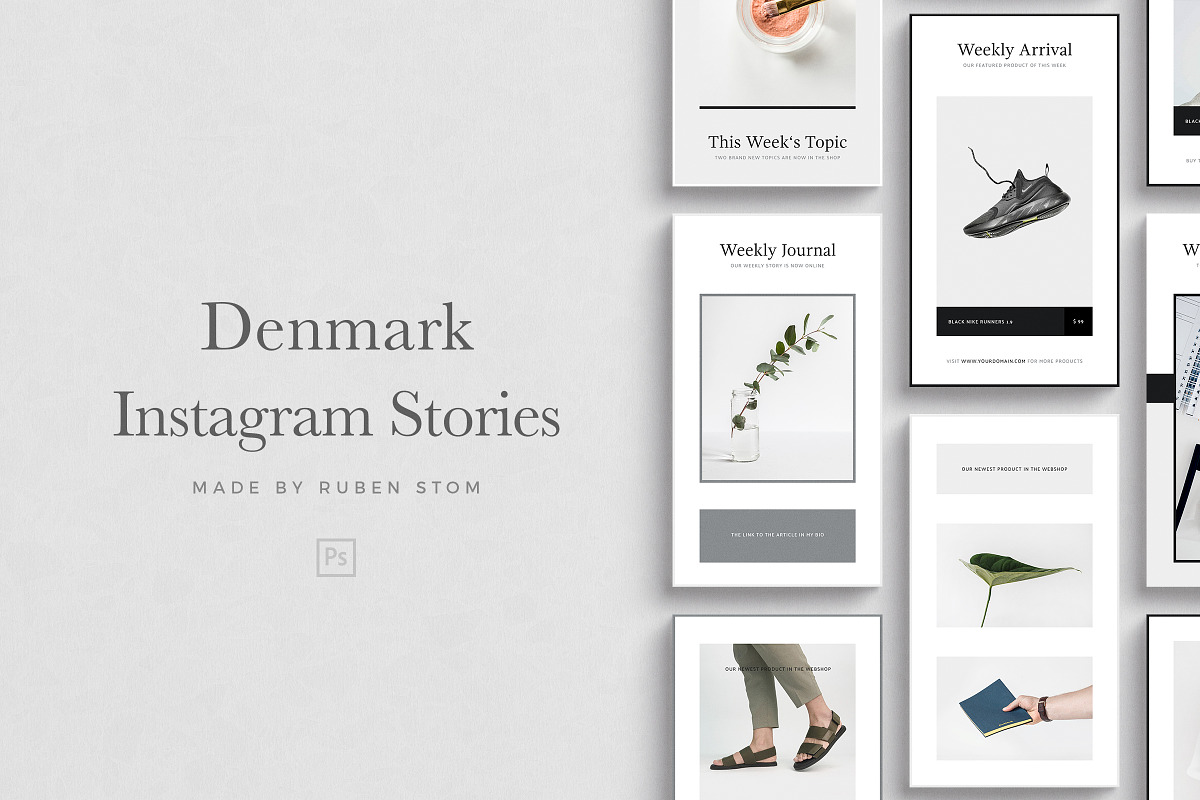 Instagram Stories Bundle, a Social Media Template by Ruben Stom (Photo 47 of 53)
