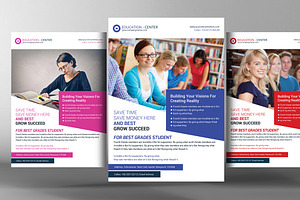 University Education Flyer, a Flyer Template by graphicforest