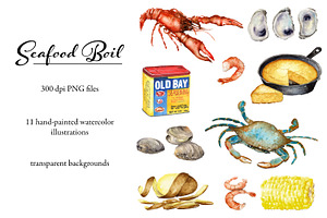 Seafood Boil Clipart