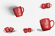 Mug Mockup, a Product Mockup by Indah (Thumbnail 1 of 6)