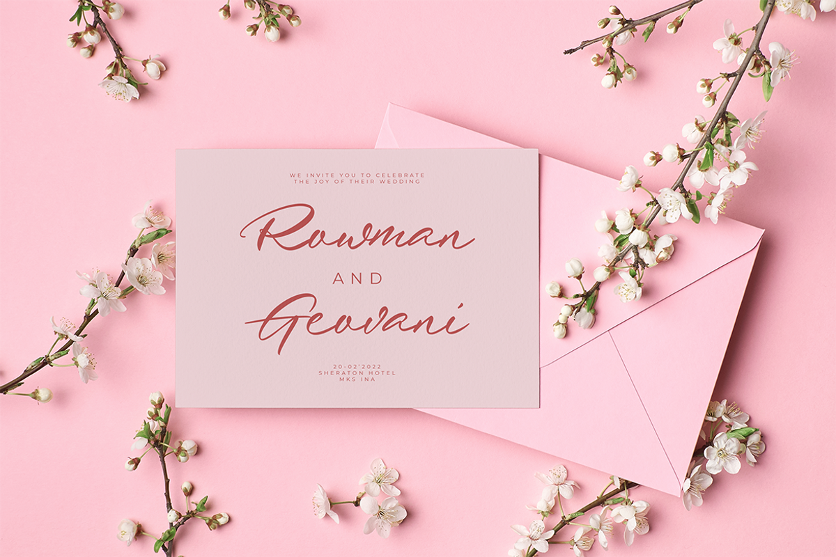 Just Quoting | A Script Font, a Script Font by Colllab Studio (Photo 9 of 24)