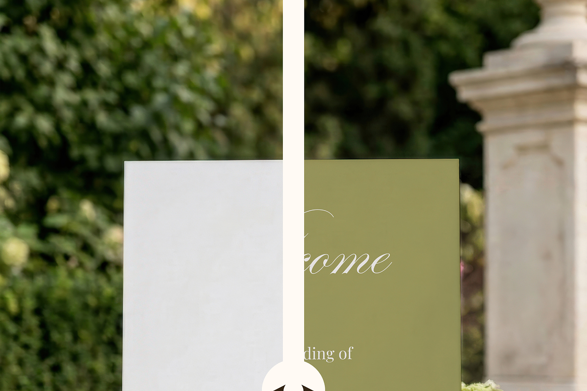 24x36 Wedding Welcome Sign Mockup, an Advertising Mockup by Serenefeeling (Photo 3 of 7)