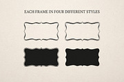 Label & Frame Shapes - Ai, EPS & PNG, an Object Graphic by Studio W&W (Thumbnail 2 of 4)