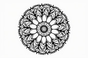Elegant Hand-Drawn Mandala Designs B, an Object Graphic by BIPLOB EXPERT (Thumbnail 13 of 14)