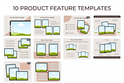 Digital Tablet Mockup Templates, an iPad Mockup by NoemieDesigns (Thumbnail 4 of 5)
