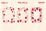 Whimsical Berry Fruit Bundle SVG PNG, a Food Illustration by Marie T (Thumbnail 9 of 36)