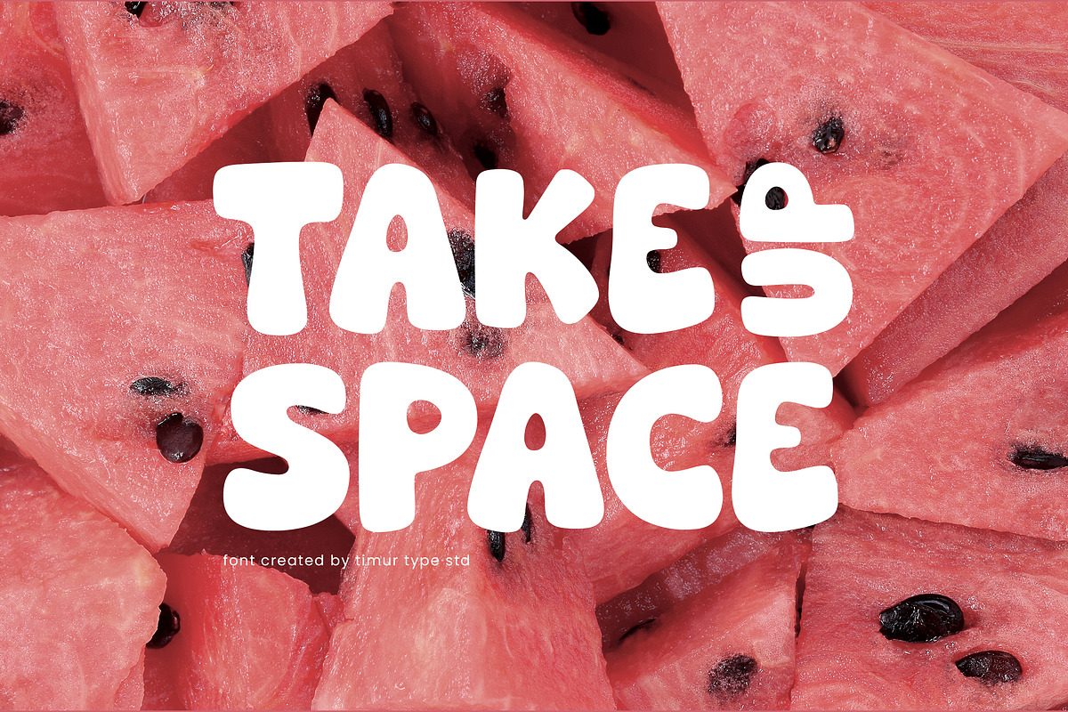 Gloomie Saturday - Bubbly Font, a Handwritten Font by Timurtype (Photo 3 of 7)