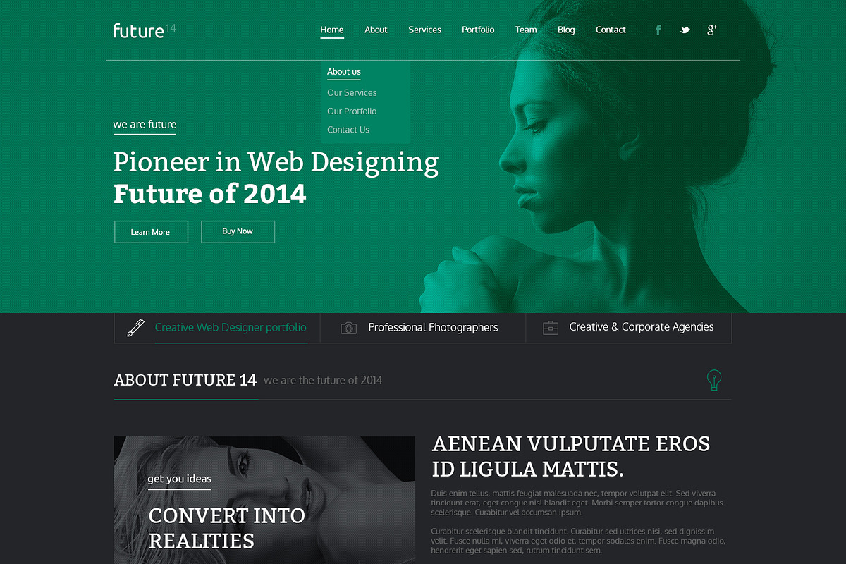 Future 14 Multipurpose PSD Template, a Templates & Theme by hsoft (Photo 2 of 5)
