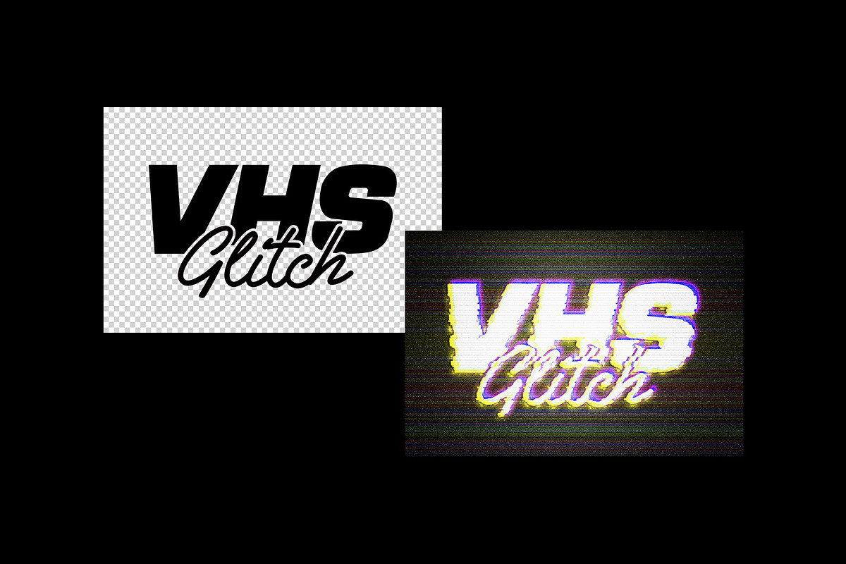 VHS Error Glitch Effect, a Layer Style Add-On by Design Squad (Photo 4 of 4)