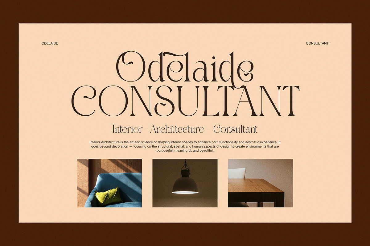 Bungs Elegant Modern Serif Font, a Serif Font by Graphicxell (Photo 3 of 8)