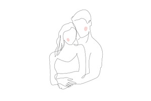 Continuous single line sketch, an Object Illustration by Toltemara