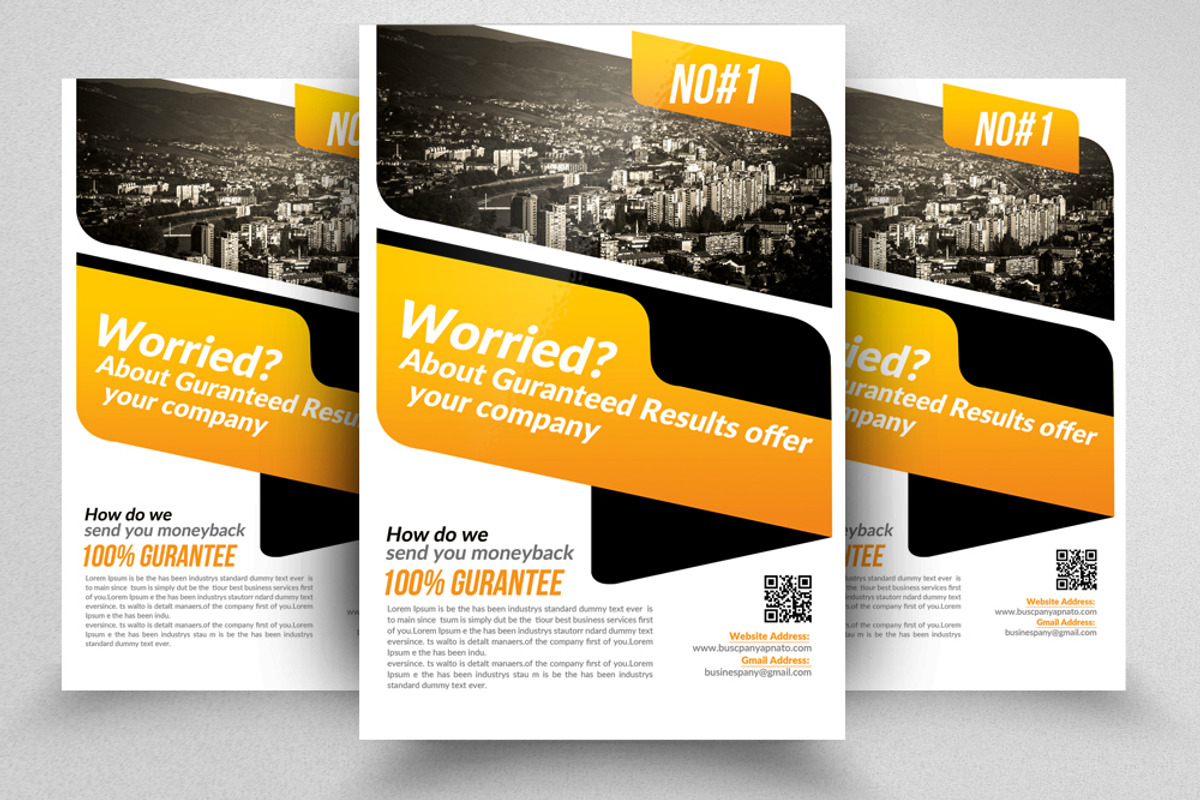 100 Business Flyers Mega Bundle, a Flyer Template by Design Up (Photo 56 of 100)