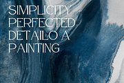MODERN BLUE AND WHITE TEXTURE, a Texture Illustration by identity.ART (Thumbnail 9 of 9)