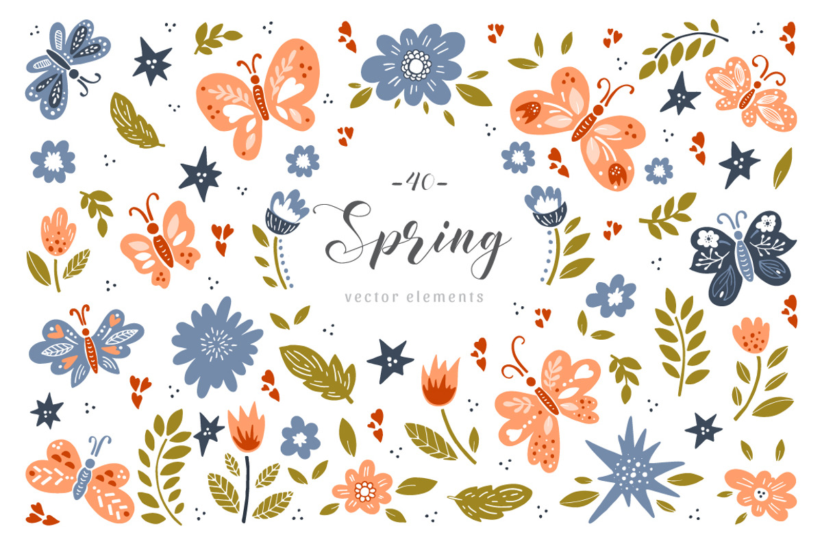 Spring - floral blossom collection, an Object Graphic by DariSmartArt (Photo 12 of 14)