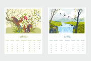 Calendar 2023, an Animal Illustration by JulianArt (Thumbnail 3 of 7)