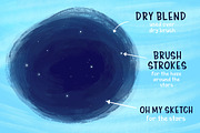 Procreate Brush pack | Gouache brush, a Brush Add-On by Brushed Rose (Thumbnail 6 of 6)