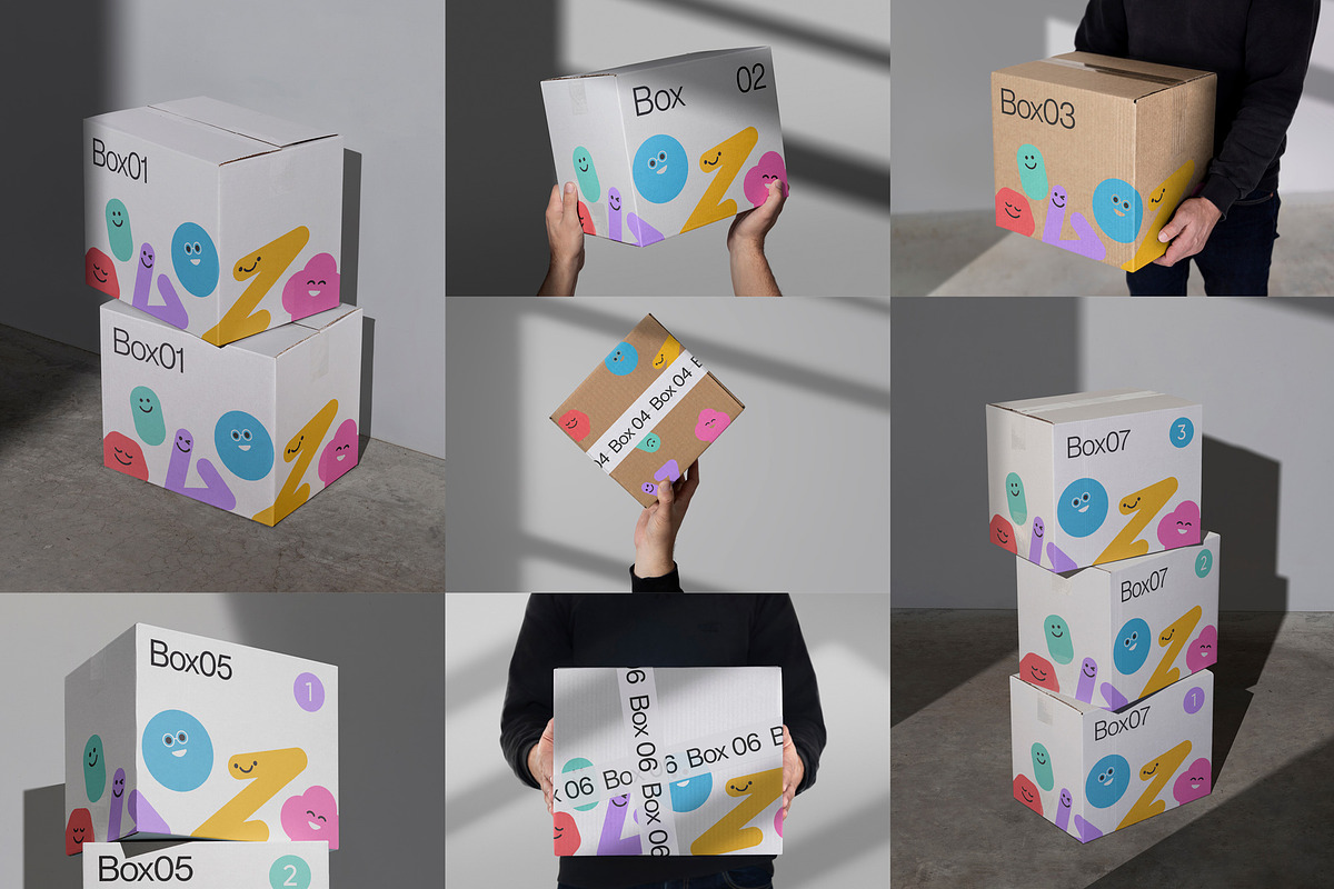 The Box Mockup Bundle, a Packaging Mockup by mockstar (Photo 9 of 9)