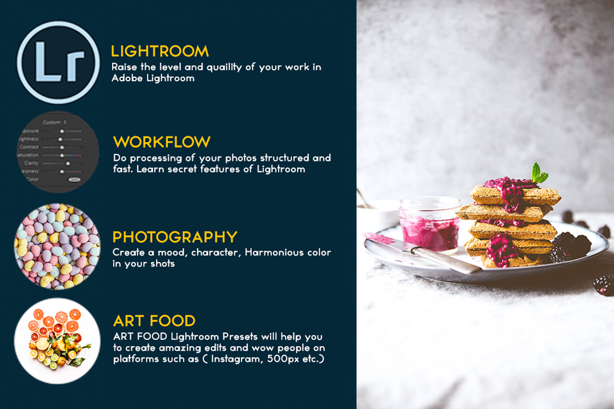 Food Lightroom Presets preview 2