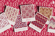 Ikat seamless pattern collection., a Pattern Graphic by AnaGuziiArt (Thumbnail 1 of 11)