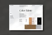 Hola | Brand Guidelines, a Brochure Template by UpSolution (Thumbnail 6 of 9)