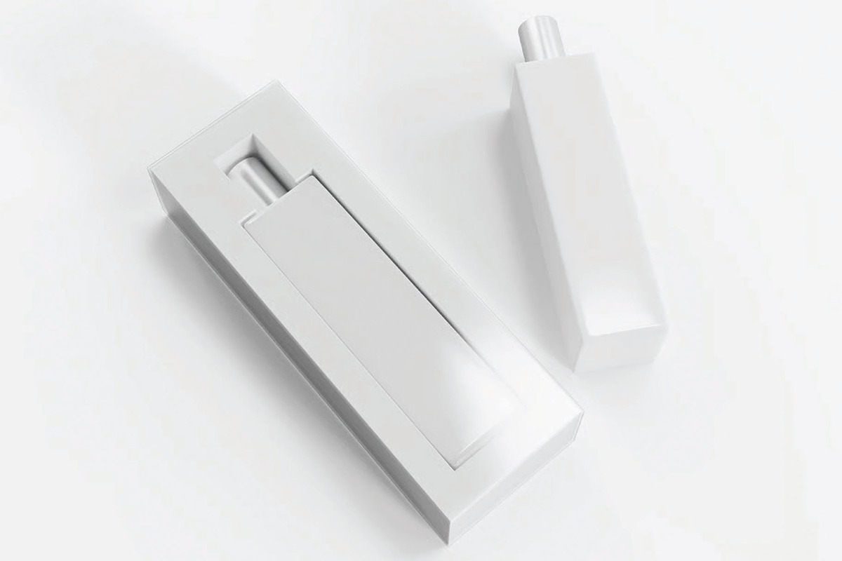 Perfume Bottle with Packaging Mockup, a Packaging Mockup by skybluecreative (Photo 2 of 3)
