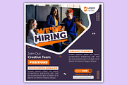 Hiring Social Media Template, a Social Media Template by Triple M Graphics (Thumbnail 3 of 4)