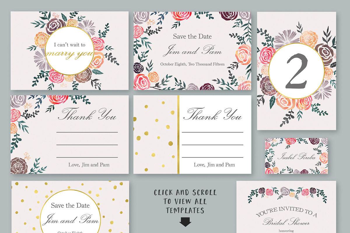 ALL-ENCOMPASSING Wedding Collection, an Invitation Template by Knotted Design (Photo 4 of 5)