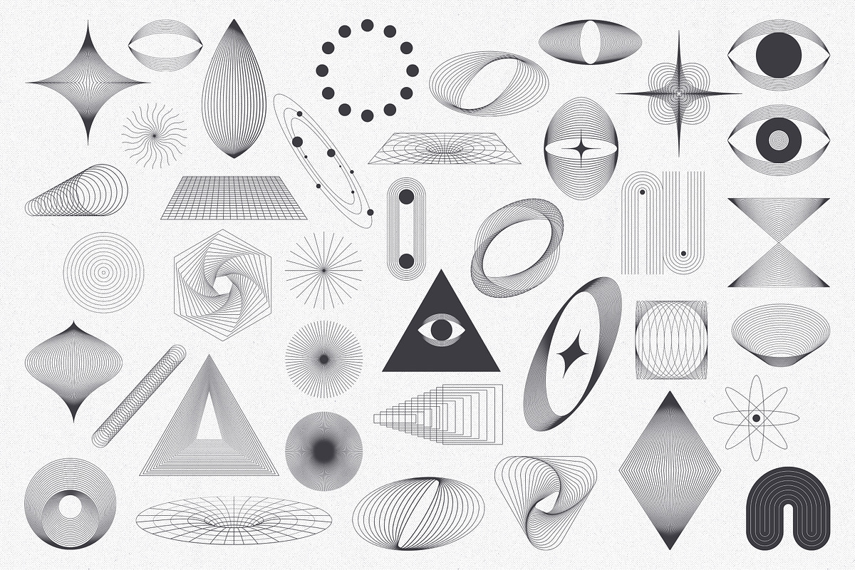 The Psychedelic vector archives, an Object Graphic by CarmineType (Photo 7 of 16)