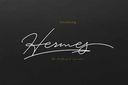 Hermes//Handwritting Font