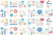 Business Management Vector Icons, an Outline Icon by Vector Portal (Thumbnail 3 of 6)