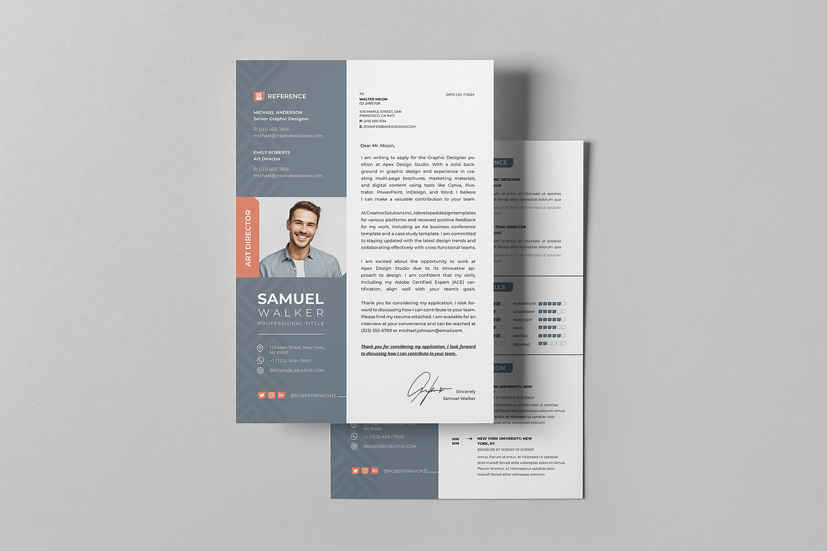 Resume / CV Word | Canva, a Resume Template by Template Zone (Photo 5 of 7)