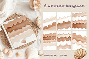 Little Sea Secrets Watercolor, an Object Graphic by NikiArts (Thumbnail 4 of 8)