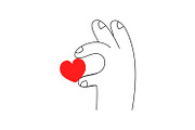 Valentines Day Heart Characters, a Healthcare Illustration by the_myro (Thumbnail 16 of 21)
