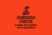 Sourdough Starter Blackletter Font, a Blackletter Font by Off The Rack © (Thumbnail 1 of 5)
