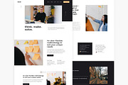 Werk UIKit 110 modern website layout, an UI Kit Template by Creative Perspective (Thumbnail 9 of 10)