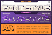 Fasthour, a Sans Serif Font by Burntilldead (Thumbnail 7 of 12)