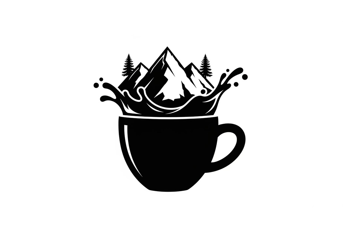 Mountain Coffee Cup Design Bundle, an Illustration by yasushie (Photo 30 of 31)