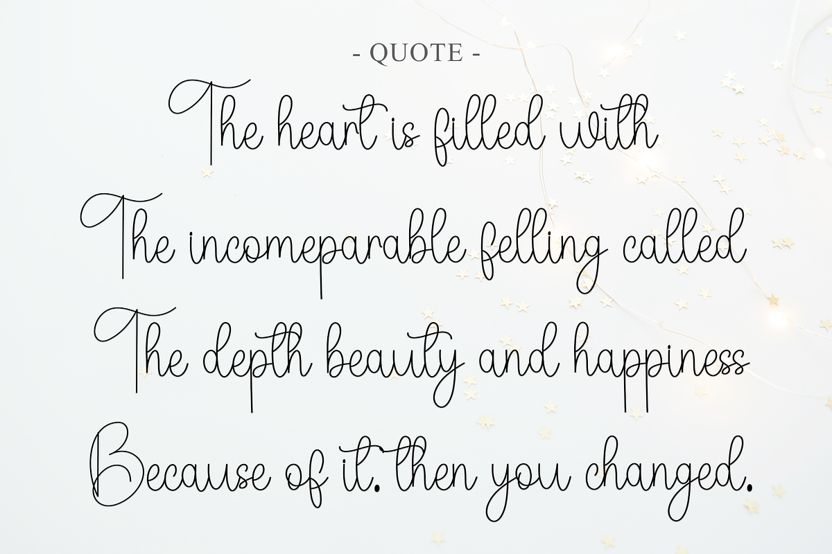 Pinky time, a Handwritten Font by InermediaSTUDIO (Photo 5 of 7)