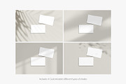 Minimalist Business Card Mockup Set, a Product Mockup by Yuli Studio (Thumbnail 4 of 6)