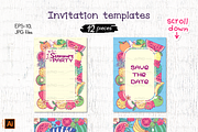 vector set Summer Party with zebra, an Illustration by WINDmade (Thumbnail 10 of 11)