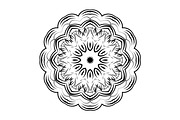 Ornamental Black White Mandala Pack, a Decorative Illustration by NJ Himel (Thumbnail 48 of 103)