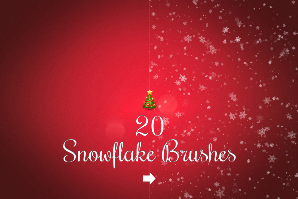 Snowflake brushes