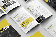 Annual Report template, Brochure, a Brochure Template by Niofix (Thumbnail 5 of 6)