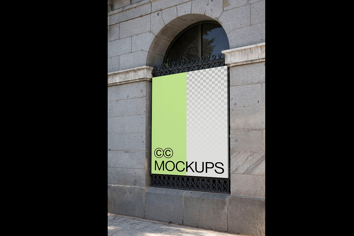 Street Poster Mockup P003, an Advertising Mockup by CC Mockups (Photo 1 of 4)