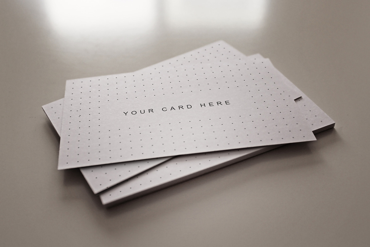 Bundle Flyer Business Card Mock-up, a Print Template by Giallo (Photo 9 of 21)