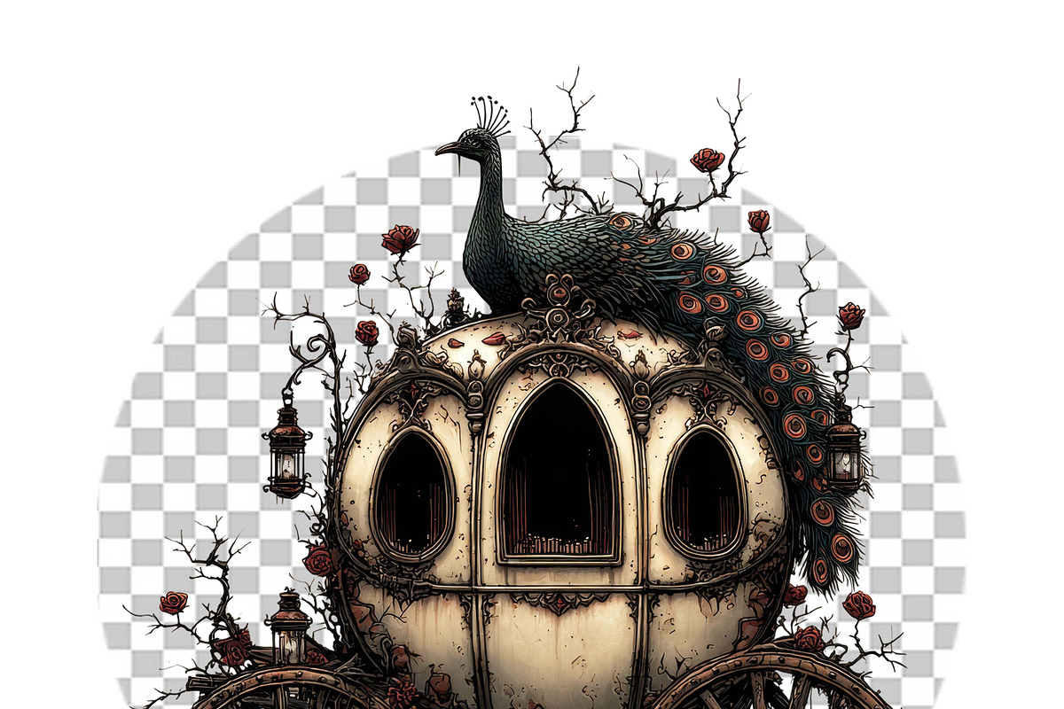 Dark Academia Portraits Gothic Png, an Illustration by one-touch (Photo 15 of 18)