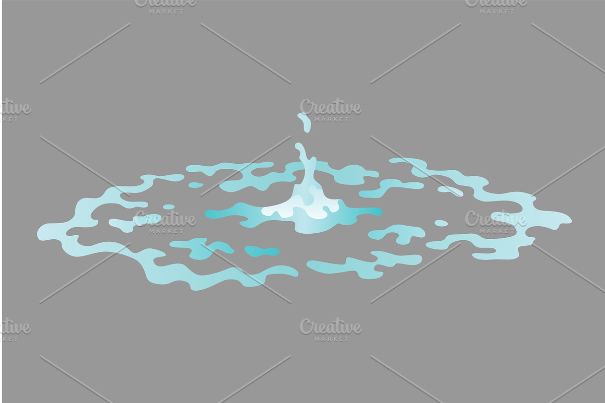 Dripping water special effect fx, an Illustration by the8monkey