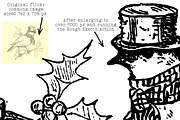 Rough Sketch Photoshop Action, an Action Add-On by Heather Green Designs (Thumbnail 6 of 10)