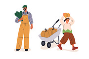 Farmers market stalls set + banners, a Food Illustration by Good Studio (Thumbnail 10 of 11)