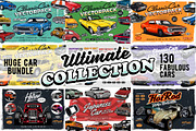 Ultimate Cars Collection, a Transportation Illustration by The BolzStudio (Thumbnail 1 of 50)
